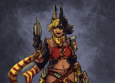 Character Portrait - Tabaxi Character Portrait - Tabaxi
