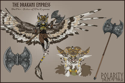 Reference Sheet - Drakani Queen Reference Sheet - Drakani Queen